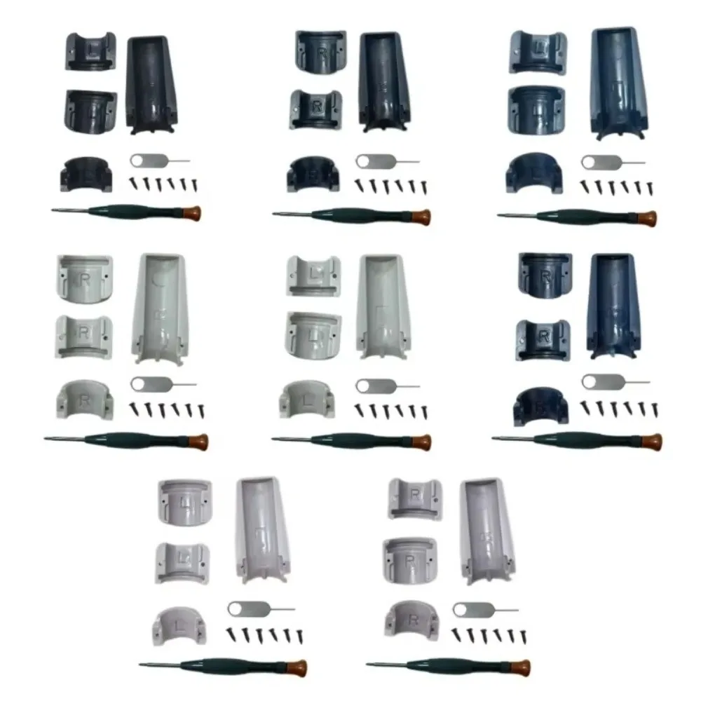 Plastic Headphone Hinge Repair Kit Arm Connector Complete Set Plastic Hinge Slider Connector for