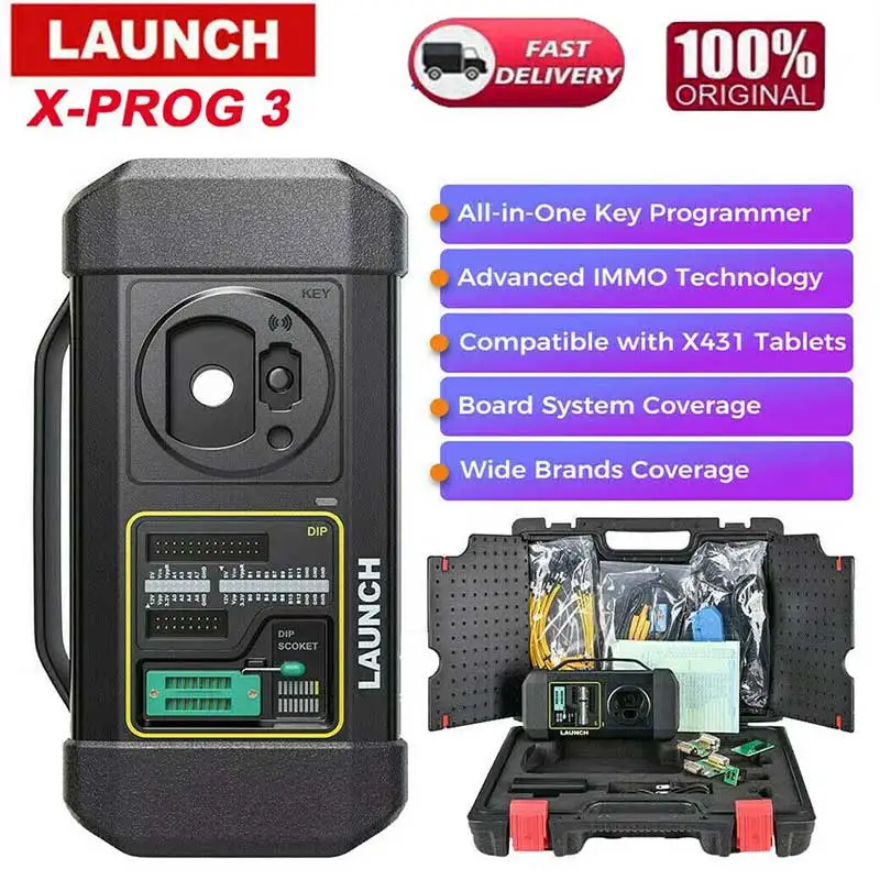 LAUNCH X431 X-PROG3 Car Key Programmer Immobilizer Smart Keys Remote Key programmer tool For X431
